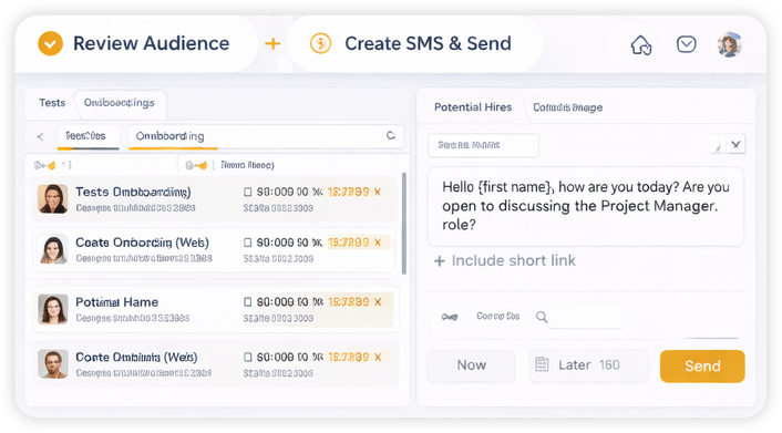 Bulk Actions at Scale dashboard