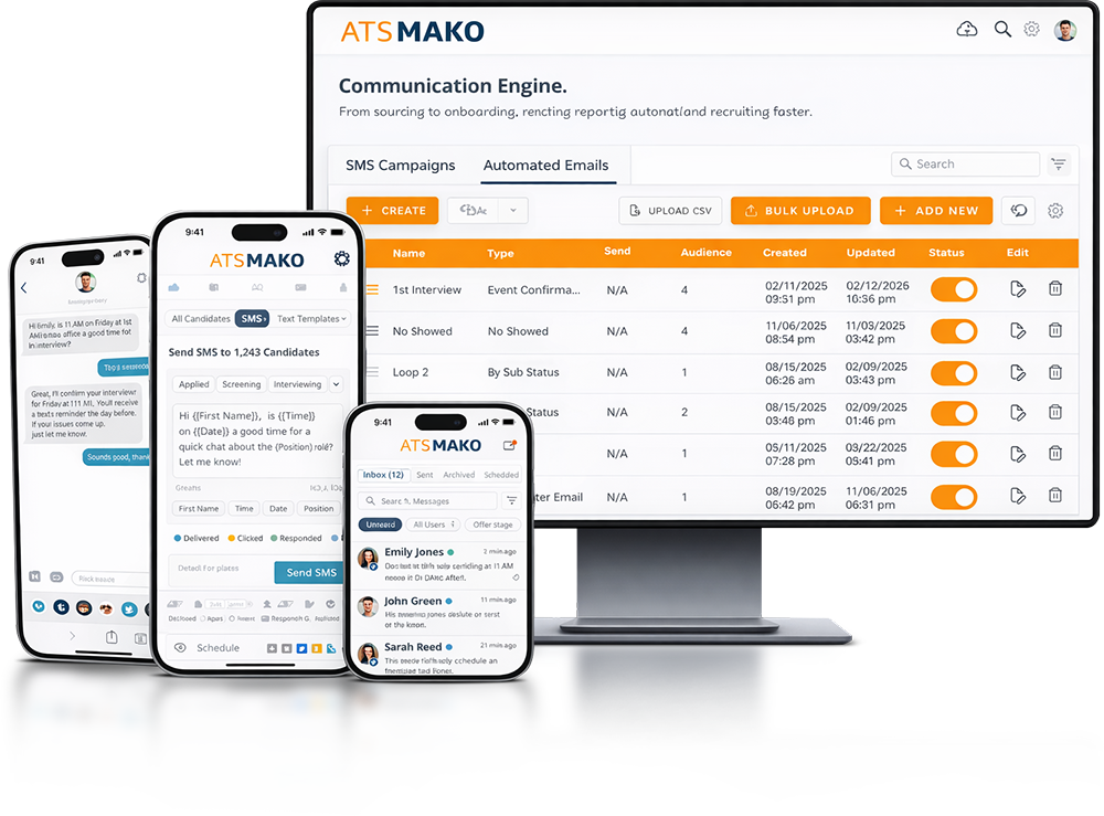 Conversational SMS and Automations in ATS Mako